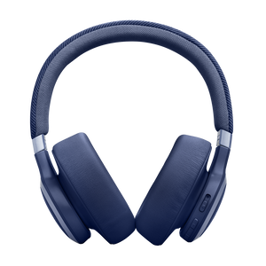 JBL Live 770NC - Blue - Wireless Over-Ear Headphones with True Adaptive Noise Cancelling - Back